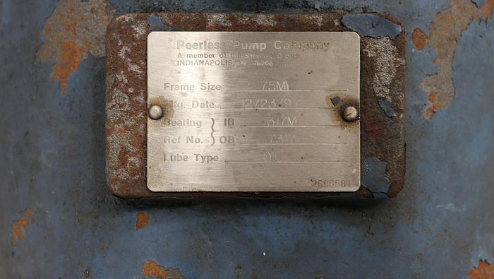 Used Goulds 3175 Power End with 18" Frame Adapter #45390