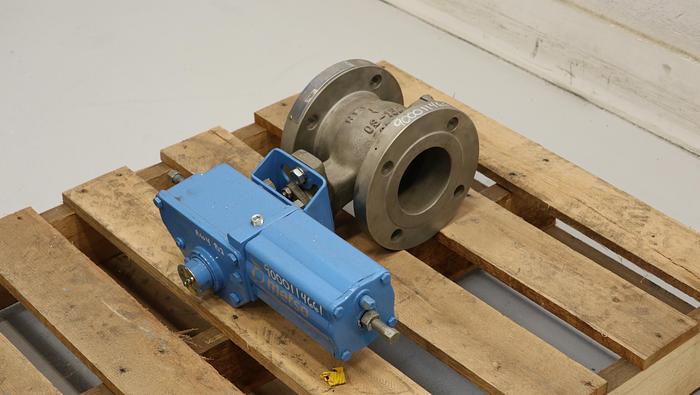 Refurbished Neles 0R21CA03AJJD 3" Vee Ball Valve #44952