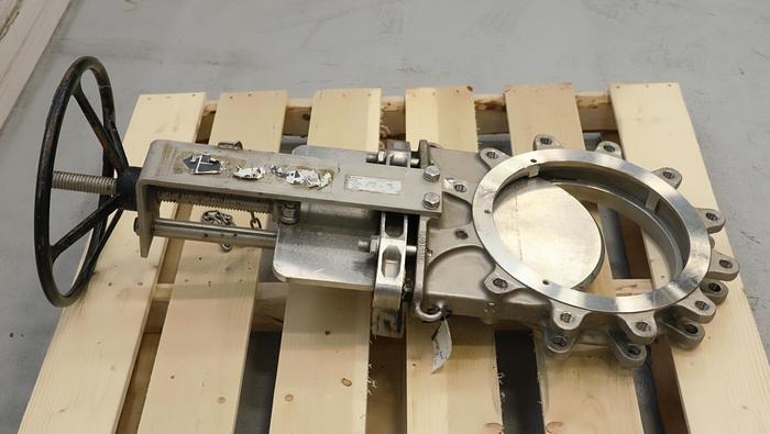 Used Keystone 12" Hand Operated Knife Gate Valve #45926