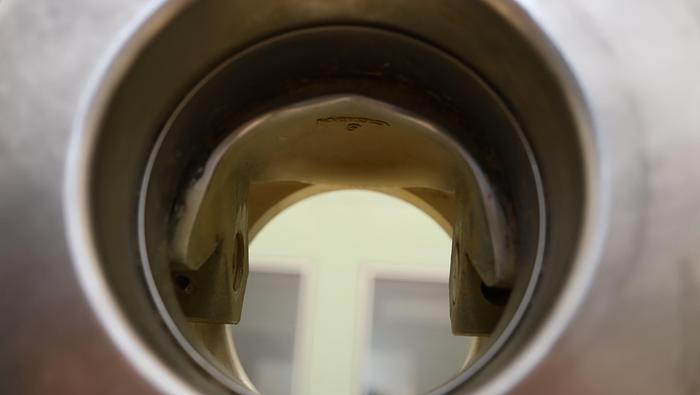 Used Fisher 4" V150 Series B Air Operated Vee Ball Valve #46323