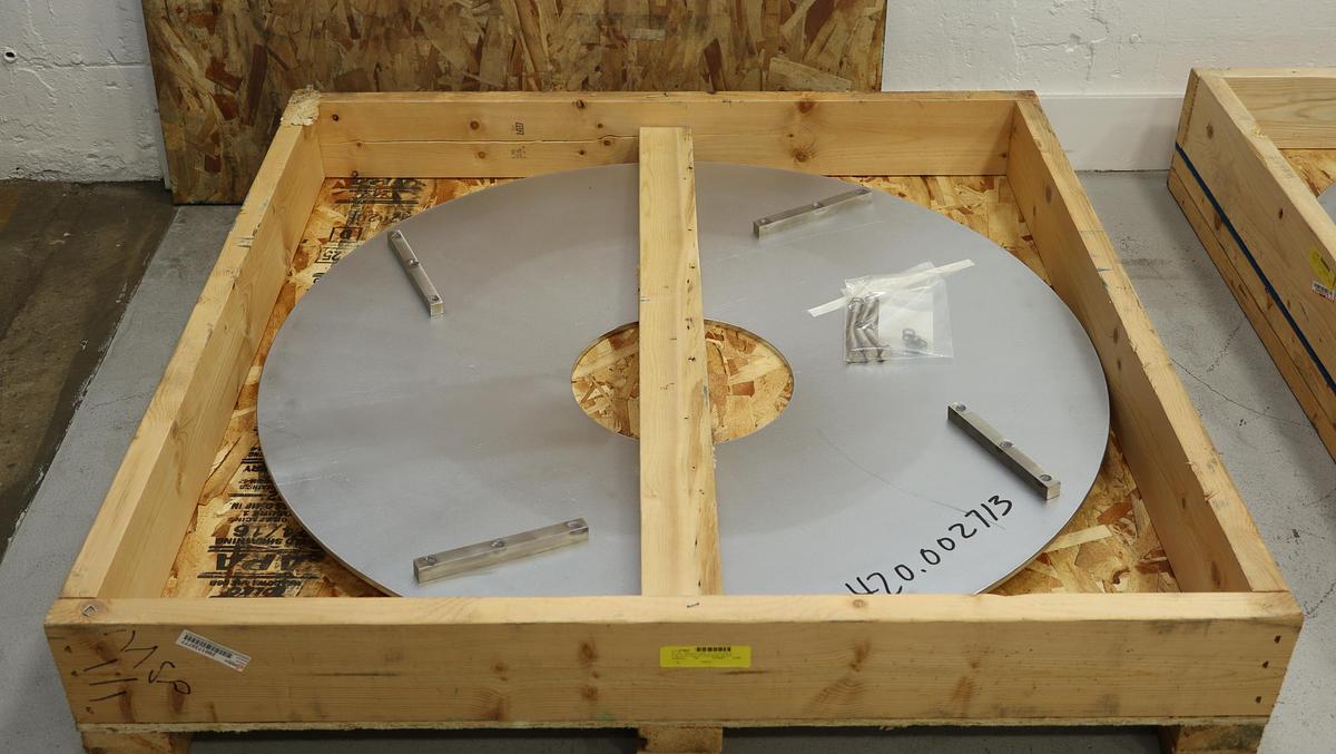 Unused Voith Size 12 Combisorter Orifice Housing Plate #47161