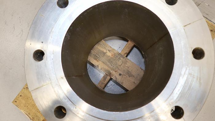 Unused Transition Piece For Compression Cone Assembly For Plug Screw Feeder #44813