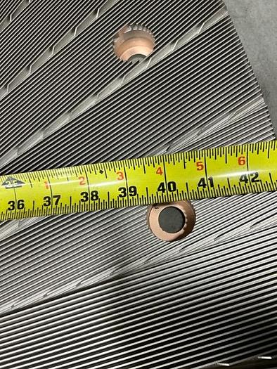 Unused Beloit DD4000 46" Refiner Plate Set, 4 Positions, 6 Segments Each #38223