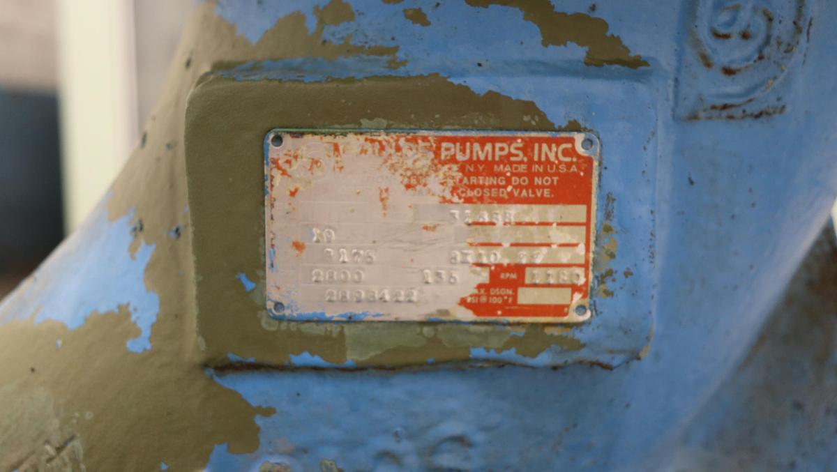 Used Goulds 3175 8x10x22 Pump #46931