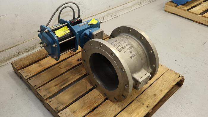Used Dezurik 12" Air Operated Vee Ball Valve #46399