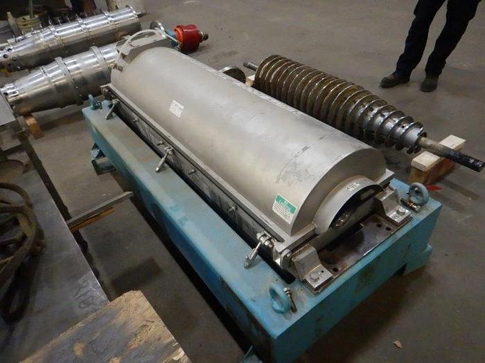 Used REBUILT ALFA LAVAL NX418 STAINLESS STEEL DECANTER CENTRIFUGE #45249