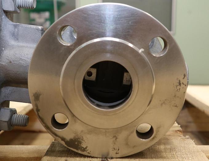 Used Fisher 1.5" V150 Air Operated Vee Ball Valve #46262