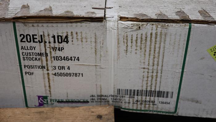 Unused Beloit  20" Refiner Plate Set #45433