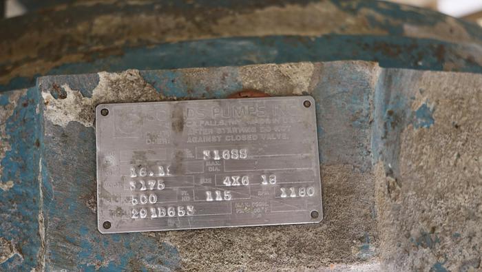 Used Goulds 3175 4x6x18 Casing #45020