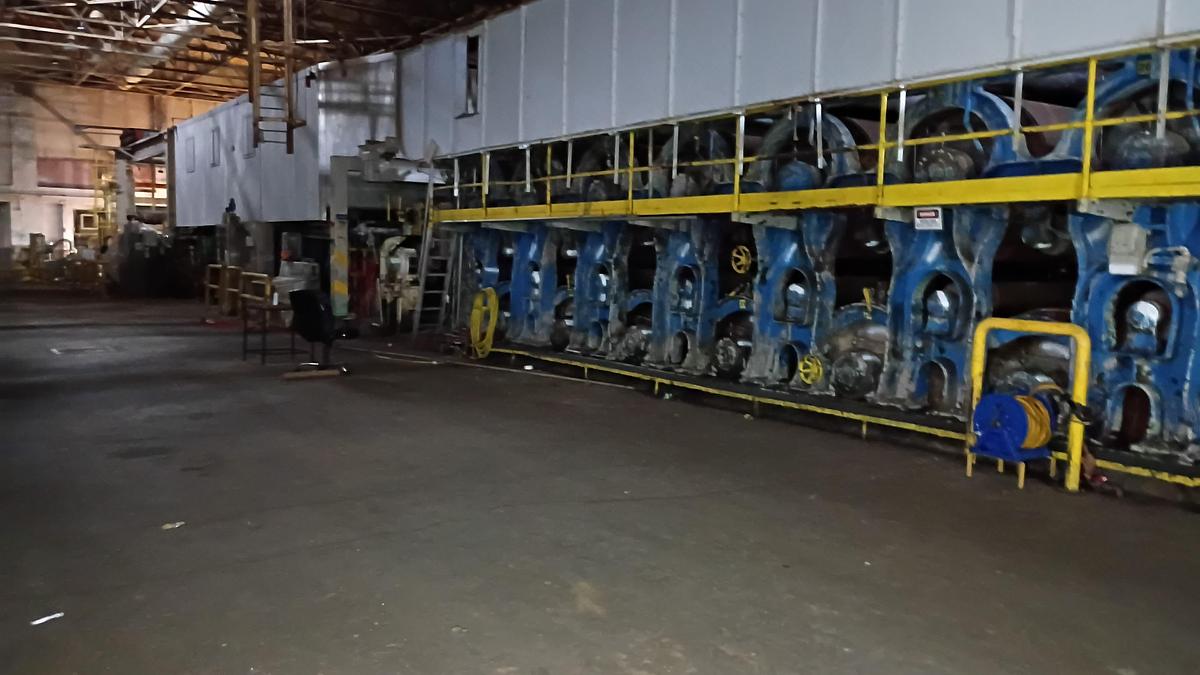 Used GBM Dryer Can Section, (40) 72" Diameter #46694