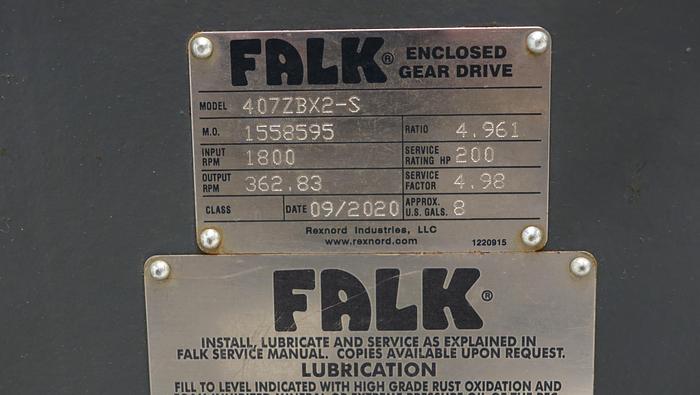 Unused Falk 407ZBX2-S Gear Drive #45394