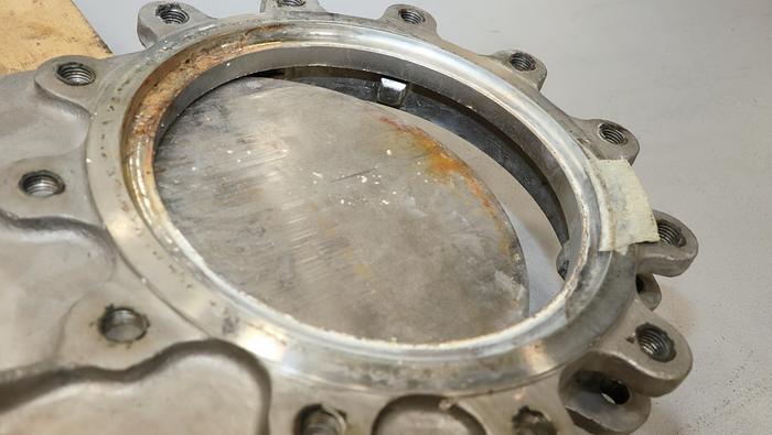 Used Dezurik 12" Air Operated Knife Gate Valve #45896