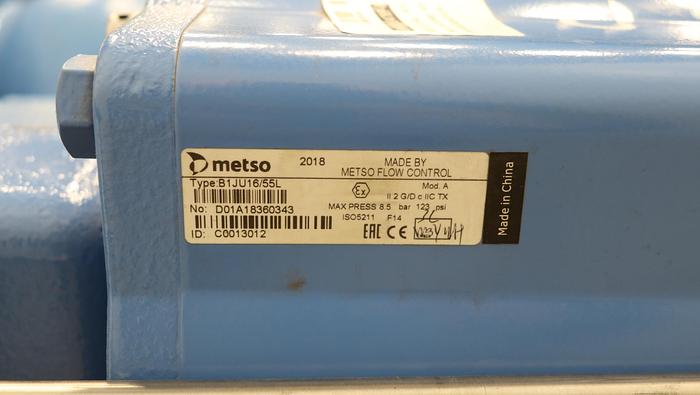 Unused Neles RECA10CJJSTA 8"x10" Vee Ball Valve #46534
