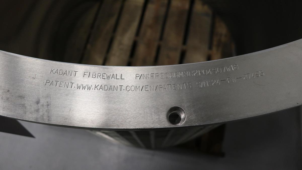 Used Black Clawson UV600Pressure Screen Basket #47233