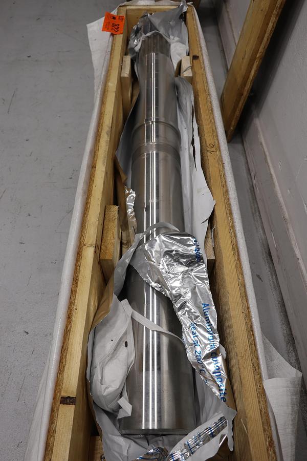 Unused Andritz 34" TF Refiner Shaft With Spline #47615