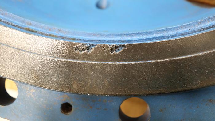 Used Goulds 3175 M 22" CF8M Frame Adapter #45387