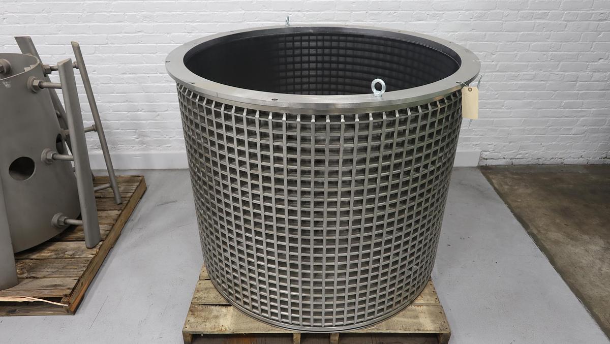 Used Black Clawson UV600Pressure Screen Basket #47233