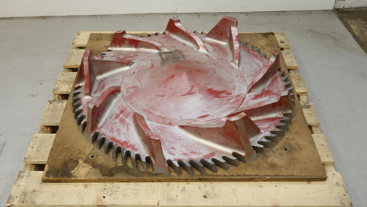 Refurbished Bolton Emerson Tornado II Horizontal Pulper Plastic Rotor Mold #46874