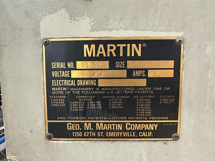 Used Cameron 86" Rewinder #46473