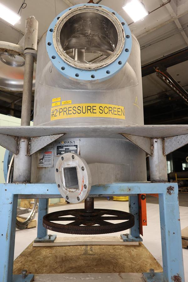 Used Black Clawson UV400 Pressure Screen #46727