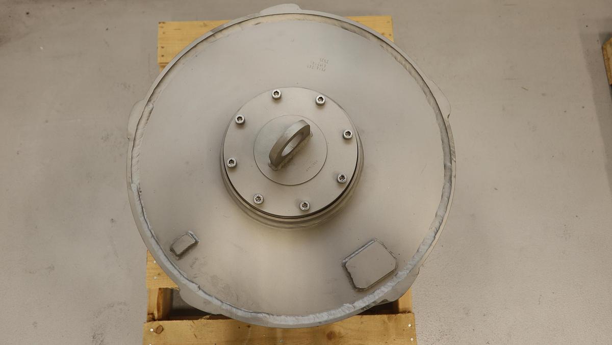 Used Kadant Black Clawson Fiber Net 100 Pressure Screen Rotor #46894