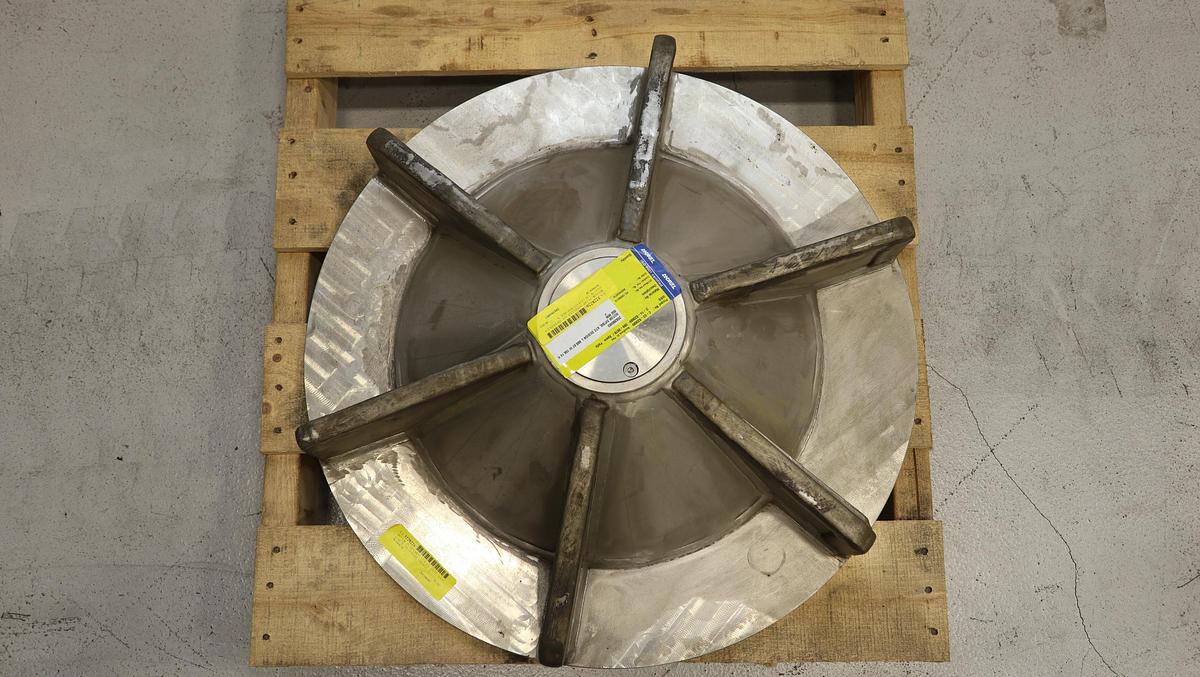 Unused Andritz DP350-650 Detrashing Pump 5-Vane Impeller #47130