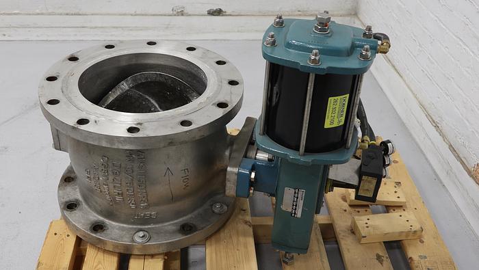 Used Dezurik VPB 14" Air Operated V-Ball Valve #45962