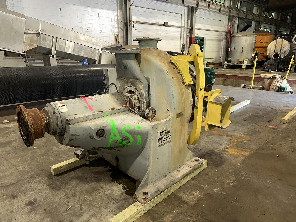 Used Beloit DD4600 34/38" Disc Refiner #46862