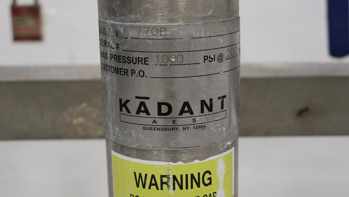 Used Kadant AES 770B 2-Bank Canister Filter #46831