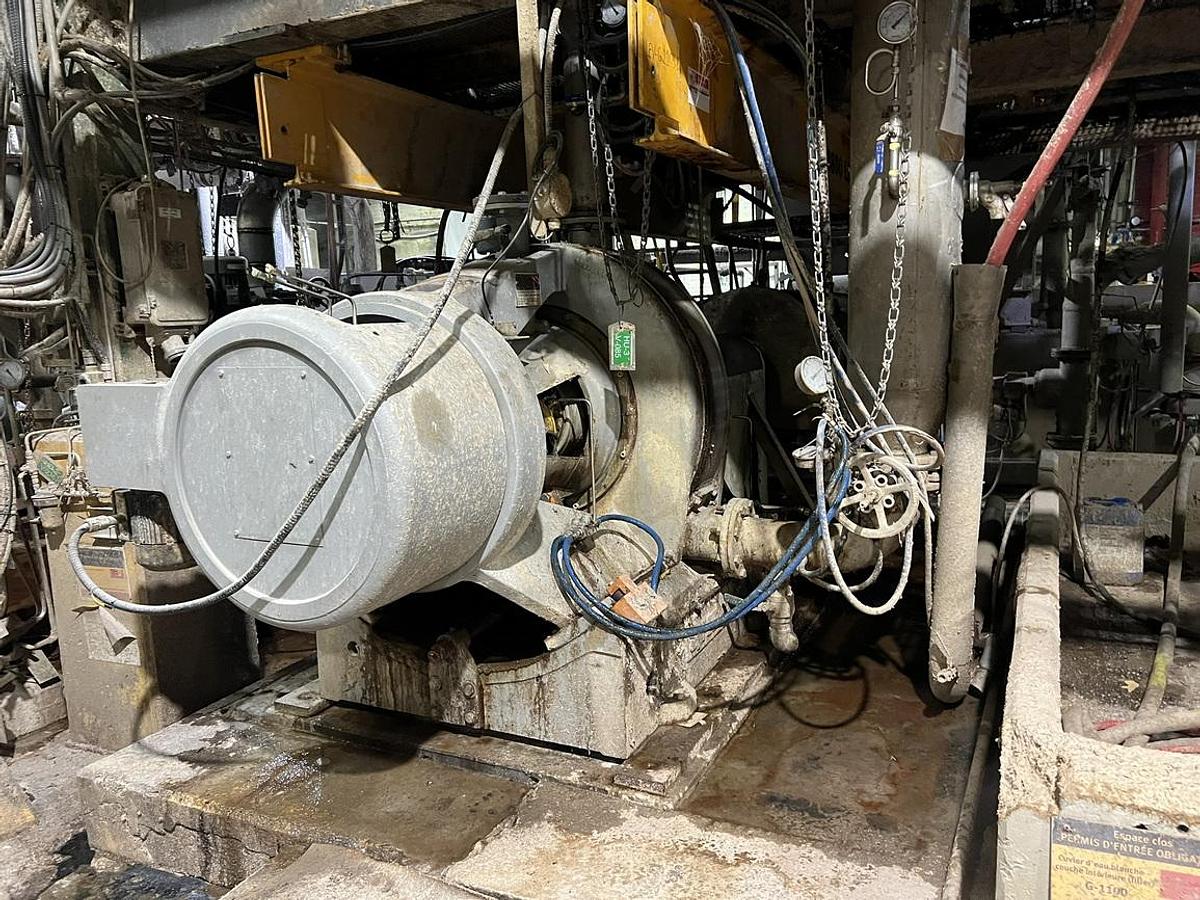 Used 7 Cylinder 110" Recycled Paperboard Machine #47044