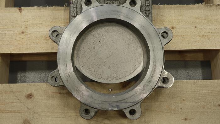 Used Dezurik 8" Hand Operated Knife Gate Valve#45943