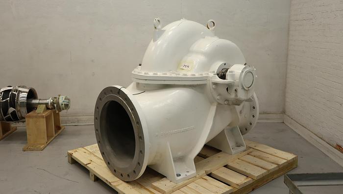 Refurbished AHLSTROM/SULZER  ZTT-50 SPLIT CASE PUMP #46137