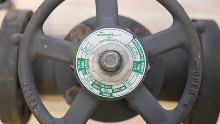 Used Flow Serve 2" Hand Operated Globe Valve #45051