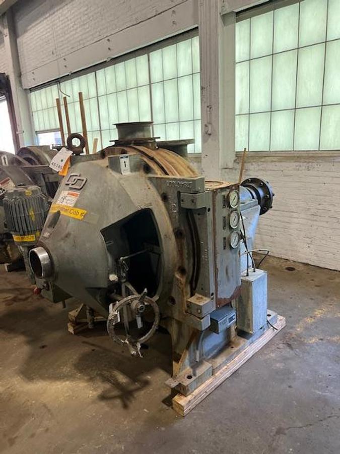 Used Beloit DD4000 Disc Refiner, 34/38" #46696