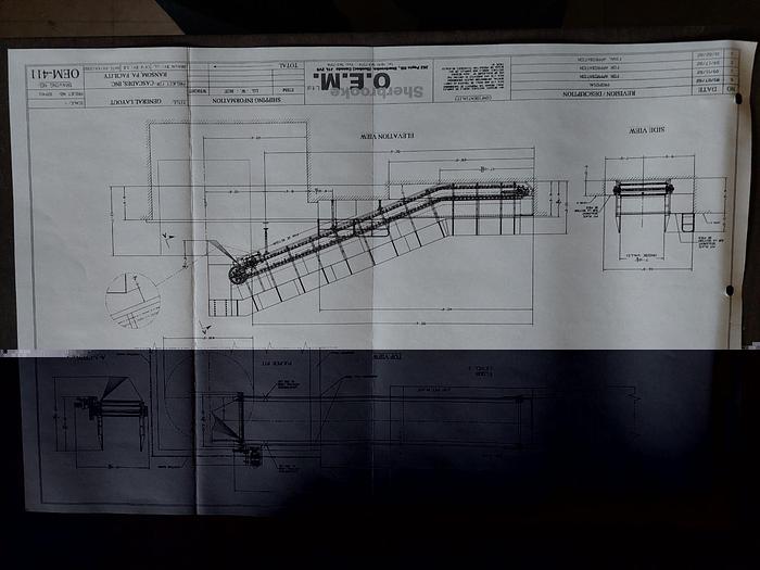 Used Belt Conveyor #43399