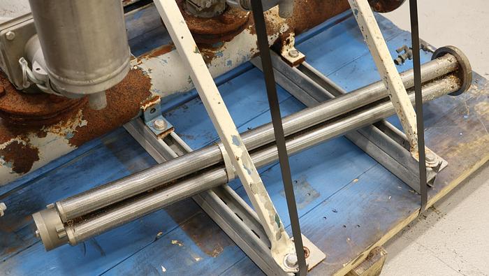 Used Ronningen Petter 3 Bank Stainless Steel Canister Filter #46439