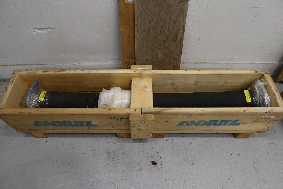 Unused Andritz 34 TF Stainless Steel Refiner Flex Hose #47616