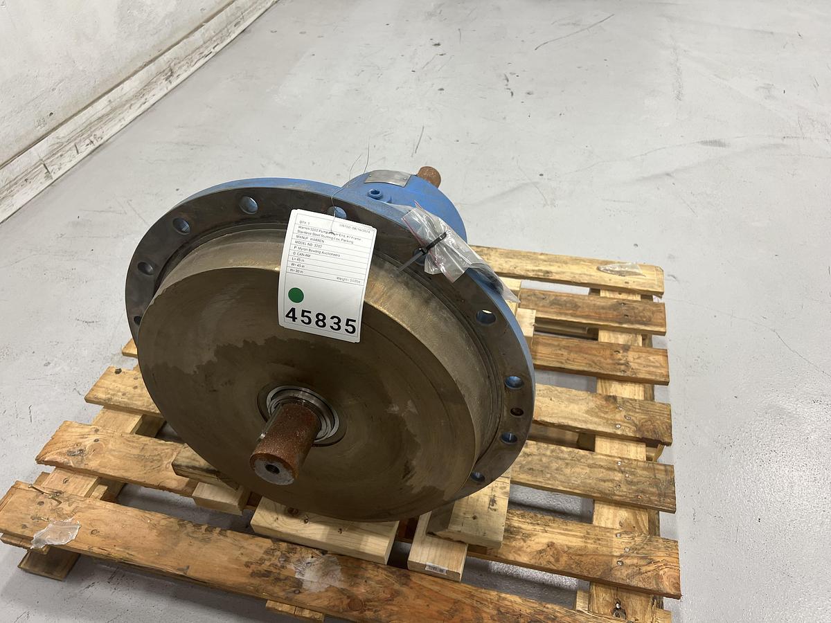 Refurbished Warren 3202 Pump Power End #45835