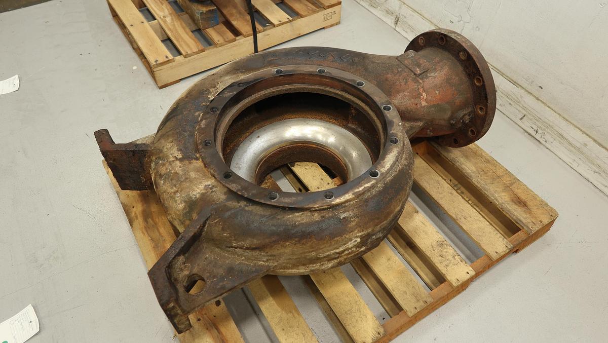 Used Goulds 3175 10x12x18 Iron Pump Casing #46580