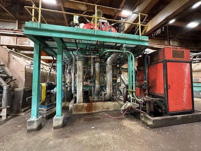 Used METSO Twin Roll Wash Press, New in 2003 #45194