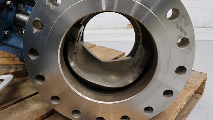 Used Dezurik 10" Air Operated Vee Ball Valve #46396