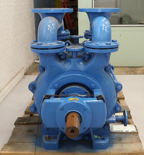 Used Siemens 2BK1282-8HY92-Z Vacuum Pump With Headers #45882