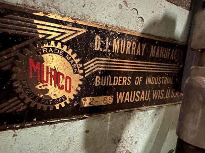 Used MURCO (DJ Murray Manufacturing) 80" Roll Splitter #45195