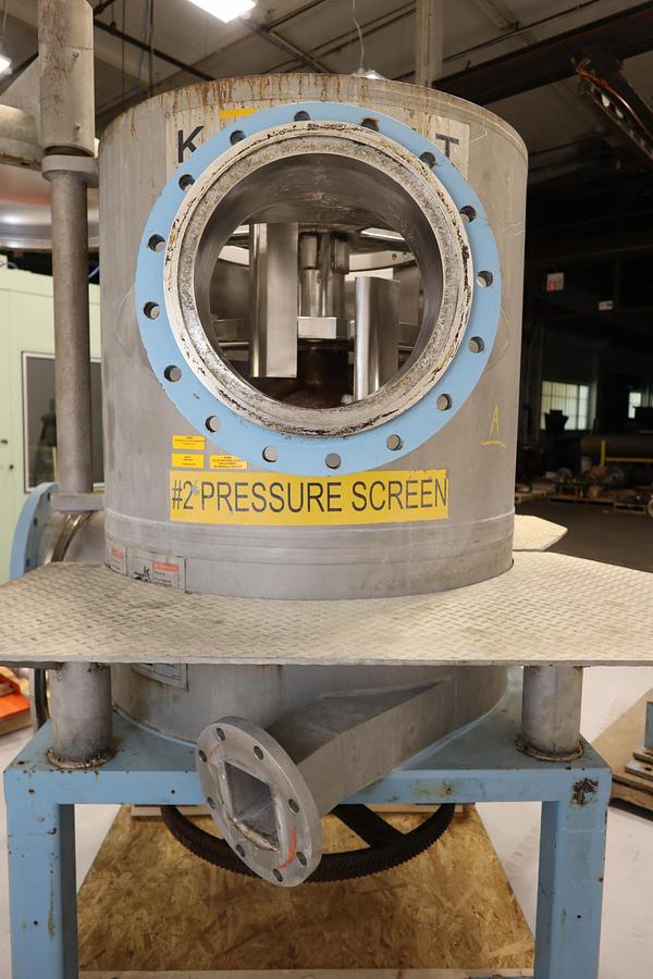 Used Black Clawson UV400 Pressure Screen #46727