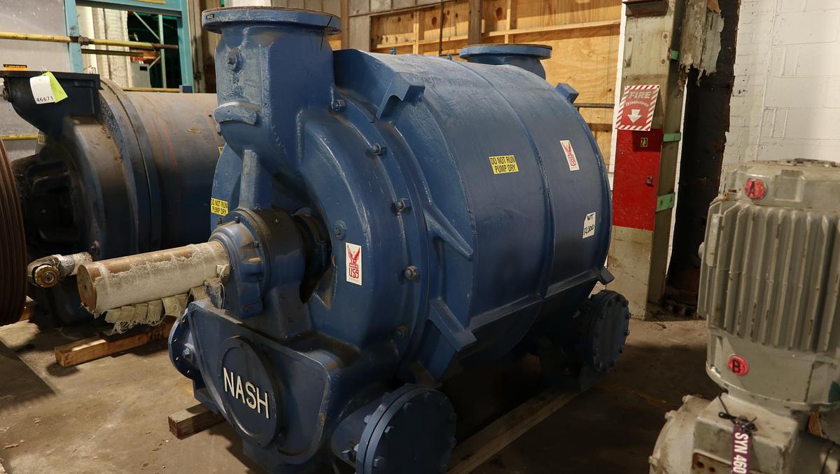 Refurbished Nash CL6001 Vacuum Pump, Rebuilt Storeroom Spare #46868