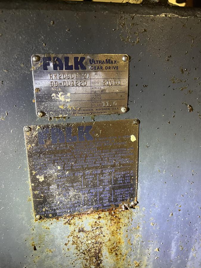 Used Thune SP70L Dewatering Screw Press #47748
