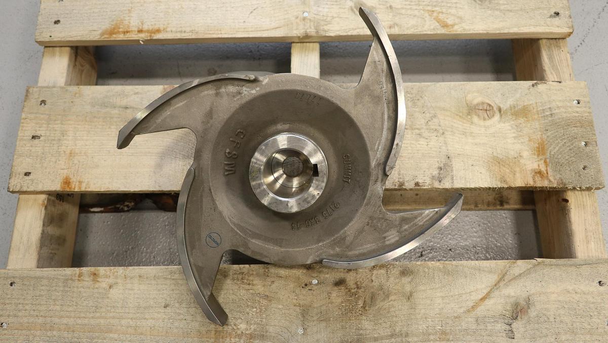 Used Summit 3175 3x6x14 2/4-Vane Impeller #46687