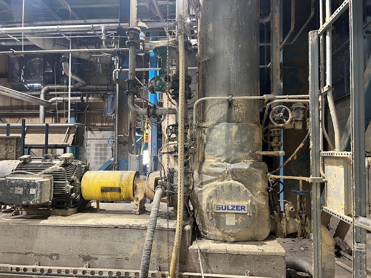 Used Metso Paper Sundsvall AB Dewatering Twin Roll Press #46634