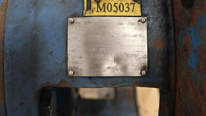 Used Goulds 3175 Power End with 18" Frame Adapter #45390