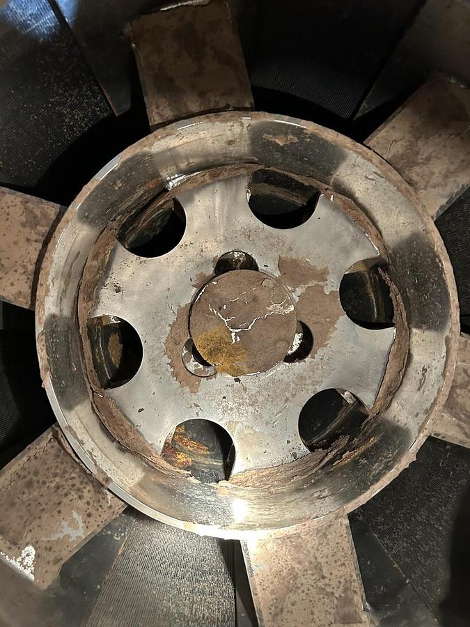 Used Sunds Defibrator T9 Pressure Screen #47141